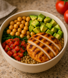 salad chicken tth